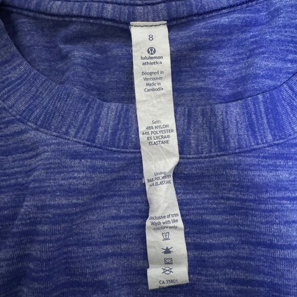 Lululemon &go Where-To Dress
Heathered Sapphire Blue
Style Number: W8653S size 8 - Picture 16 of 16